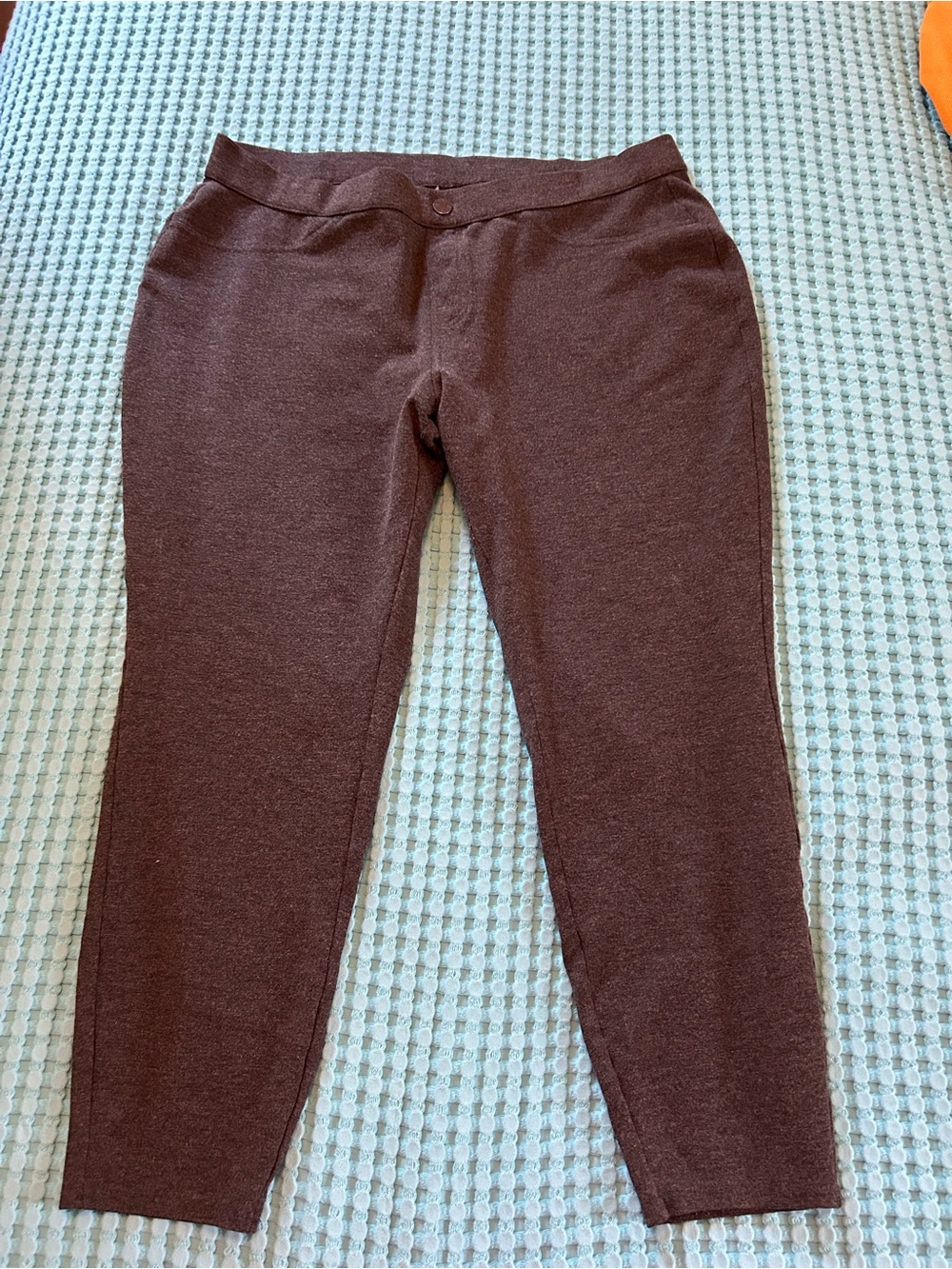 Women’s Grey Knit Pull-On Leggings